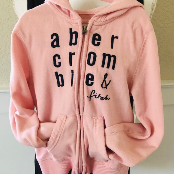 7/8 Abercrombie and Fitch Pink Jacket (Pre-Owned) - Picture 1 of 2